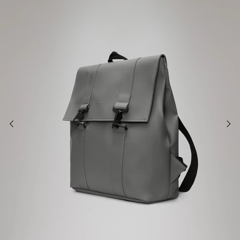 Rains Gray Backpack